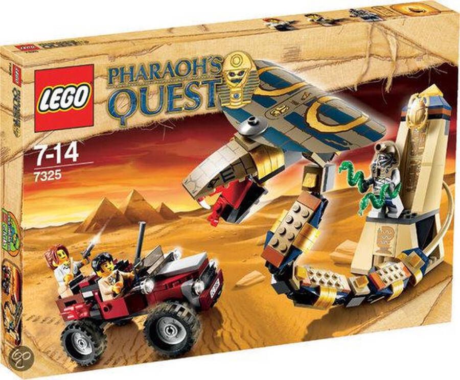 LEGO Pharaoh's Quest Het Vervloekte Cobrastandbeeld 7325
