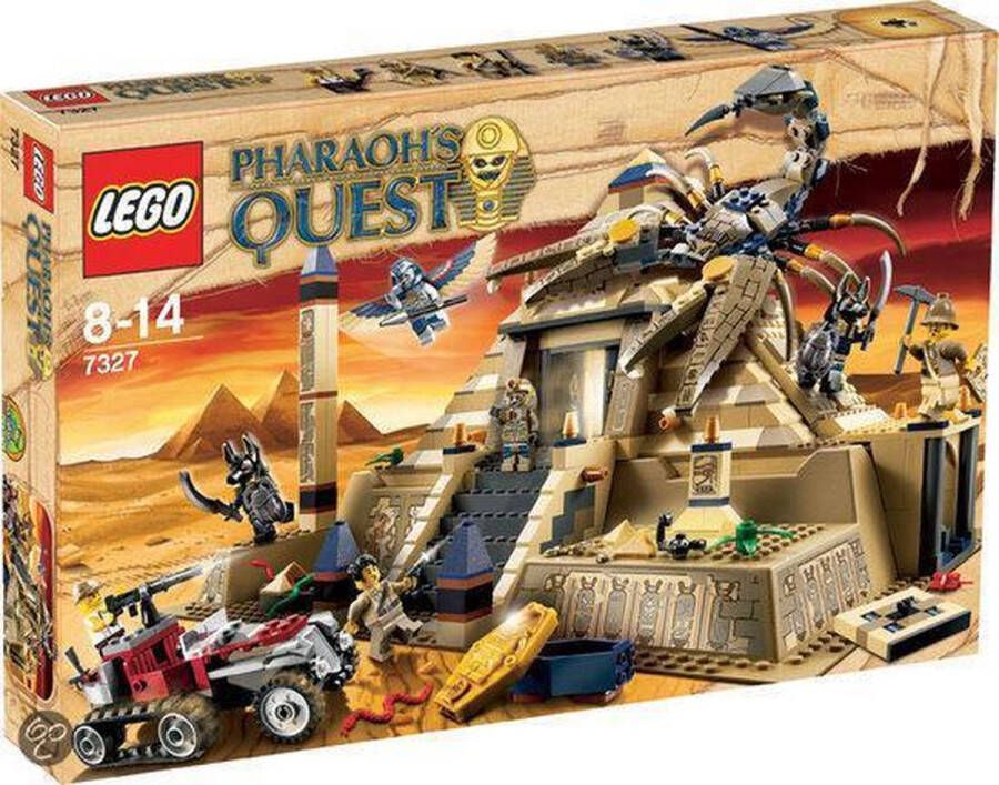 LEGO Pharaoh's Quest Schorpioen Piramide 7327