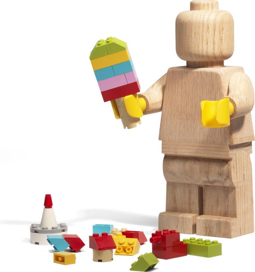 LEGO Popje Hout Houten Minifiguur 20cm 853967 Originals
