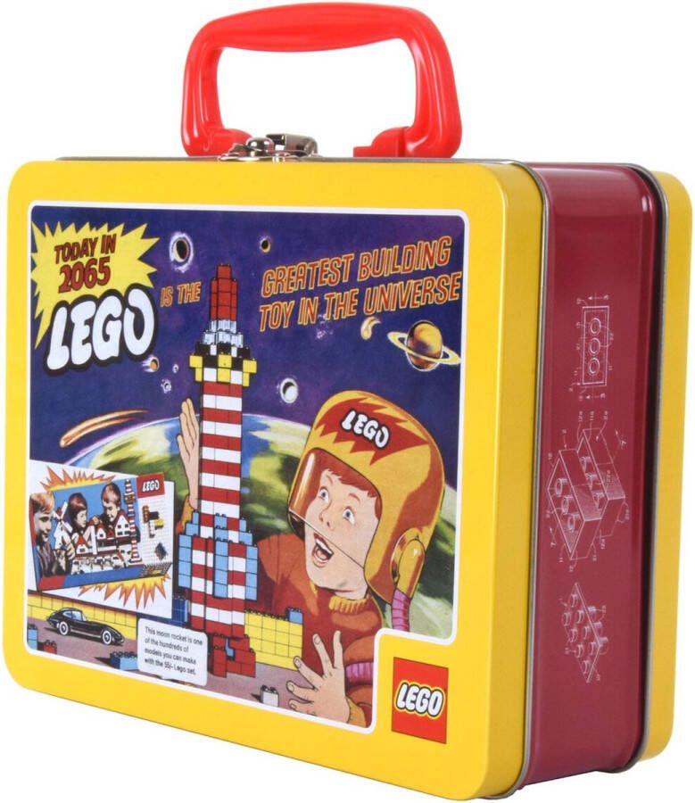 LEGO Retro Style Tin Lunchbox Space New VIP Exclusive 2022 Exclusive Collectible 5007331