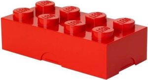 LEGO Set van 2 Lunchbox Classic Brick 8 Rood
