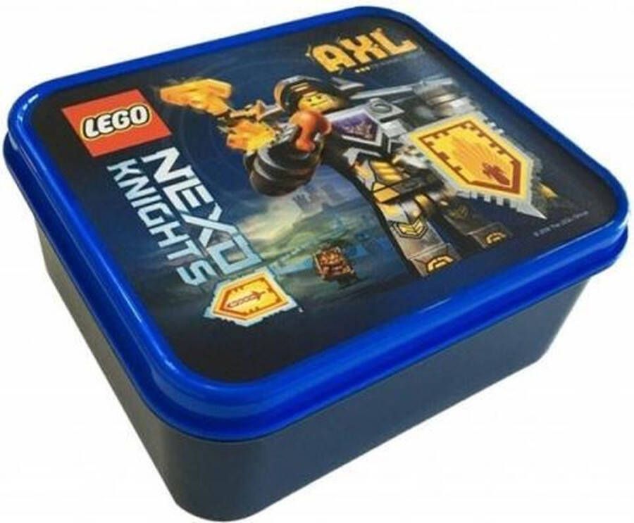LEGO Set van 2 Lunchbox Nexo Knights Blauw