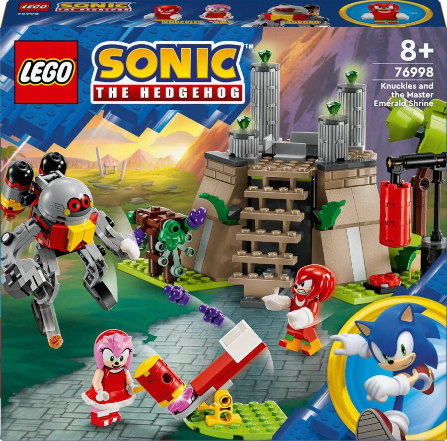 LEGO Sonic the Hedgehog the Hedgehog™ Knuckles en de Master Emerald tempel 76998 Sonic