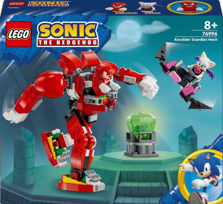 LEGO Sonic the Hedgehog 76996 Knuckles&apos; mechabewaker bouwbare game