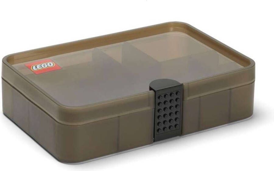 LEGO Sorting Box Transparant Brown