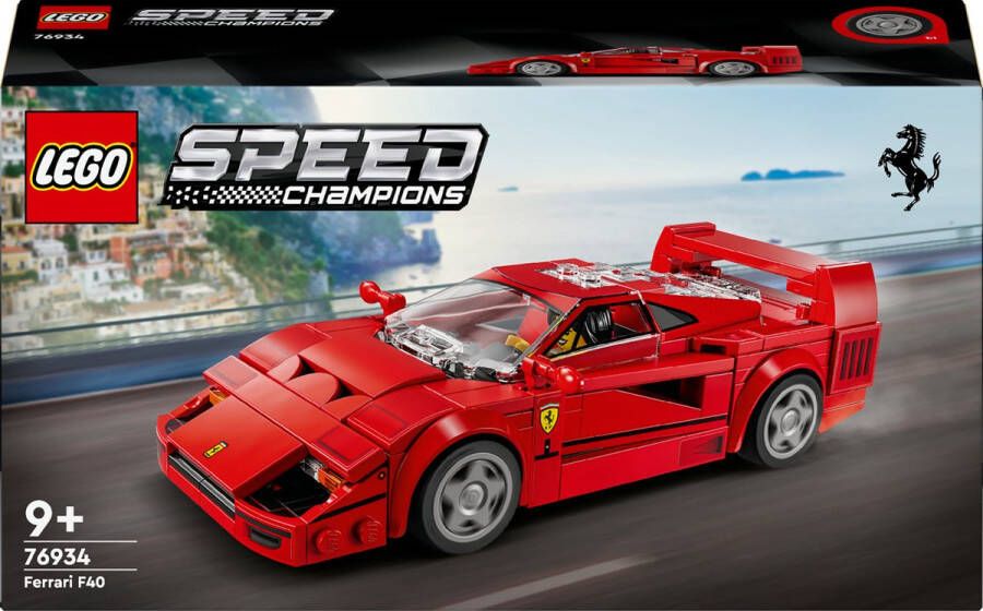 LEGO Speed Champions Ferrari F40 supercar voertuig 76934 Speed Champions