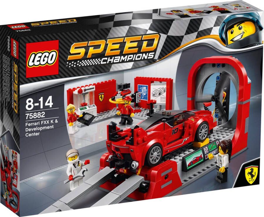 LEGO Speed Champions Ferrari FXX K & Development Center 75882
