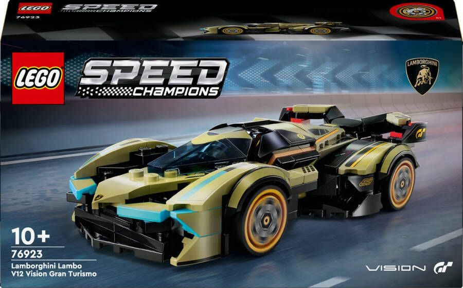 LEGO Speed Champions 76923 Lamborghini Lambo V12 Vision GT Super Car speelgoedvoertuig