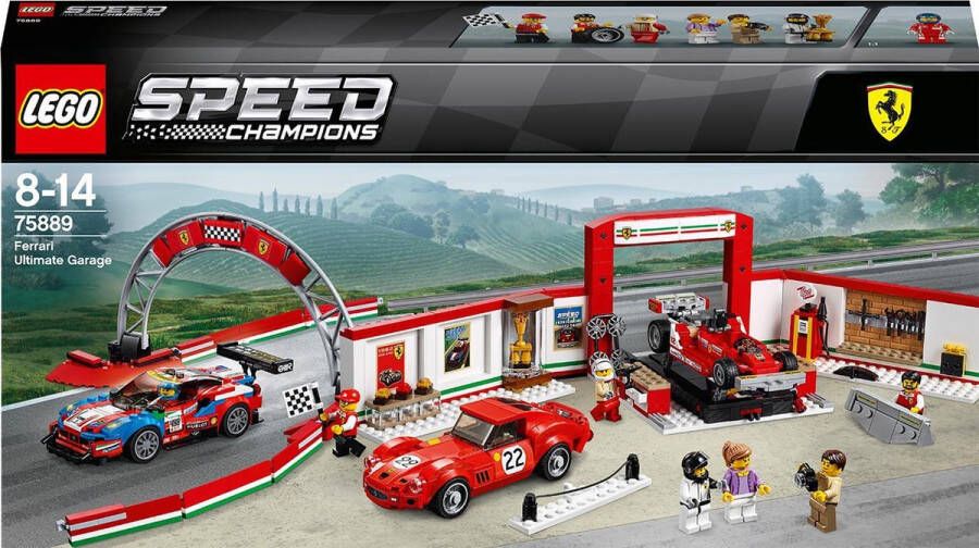 LEGO Speed Champions Ultieme Ferrari Garage 75889