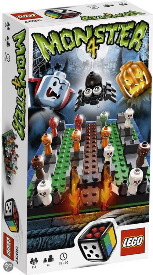 LEGO Spel Monster 4 3837 dobbelspel