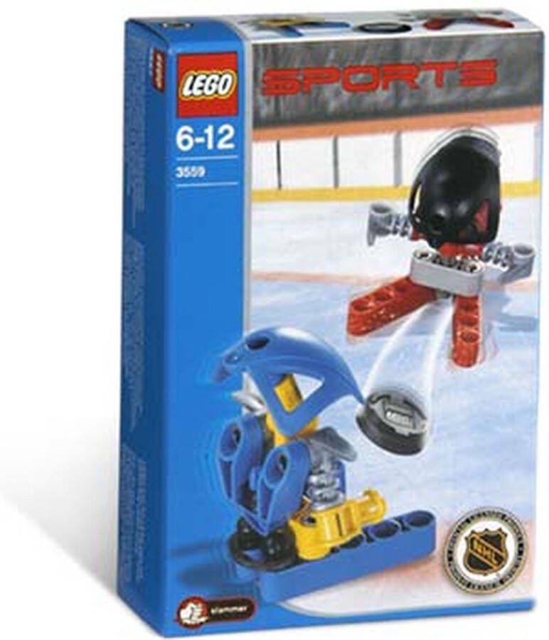 LEGO Sports Ice Hockey Red & Blue player 3559