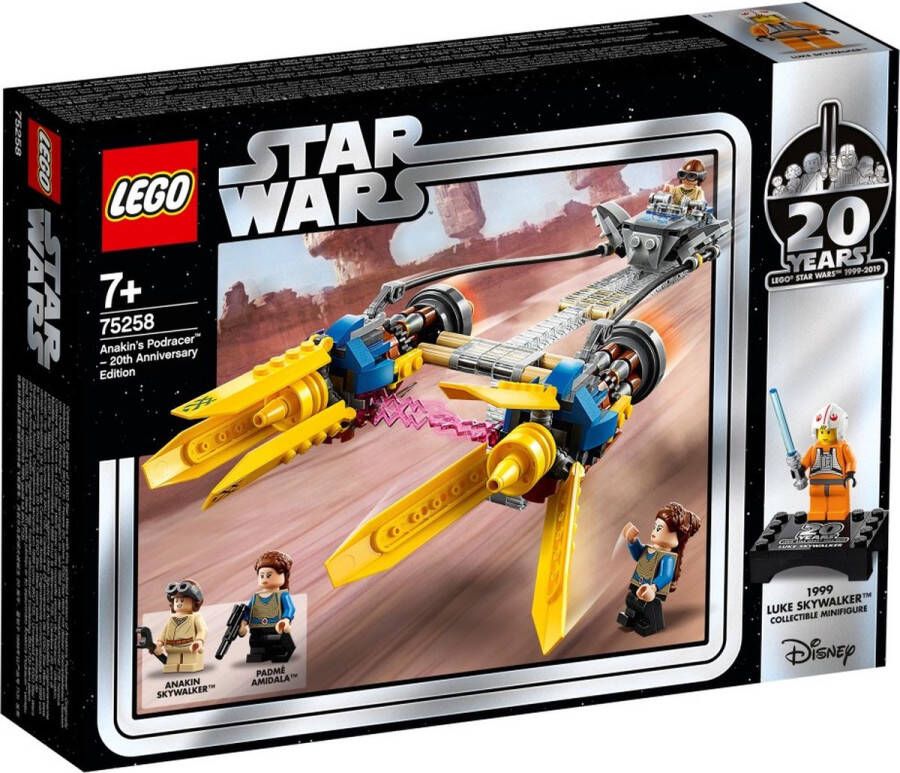 LEGO Star Wars 20 Years Anakin's Podracer 75258