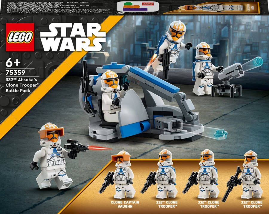 LEGO 75359 Star Wars 332nd Ahsoka&apos;s Clone Trooper Battle Pack Voertuig Set
