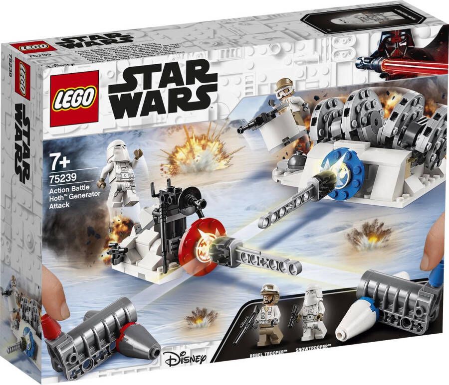 LEGO Star Wars 75239 action battle aanval op de hoth generator