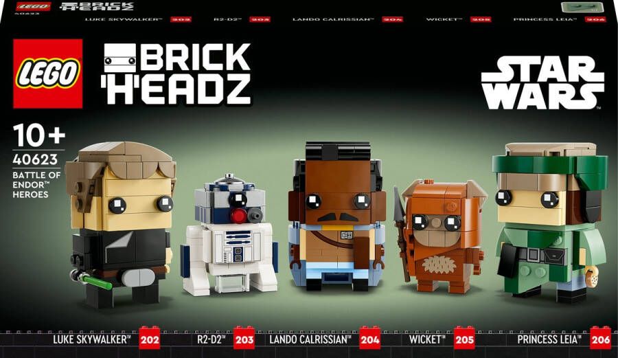 LEGO Star Wars Brickheadz 40623 Slag om Endor™ Helden