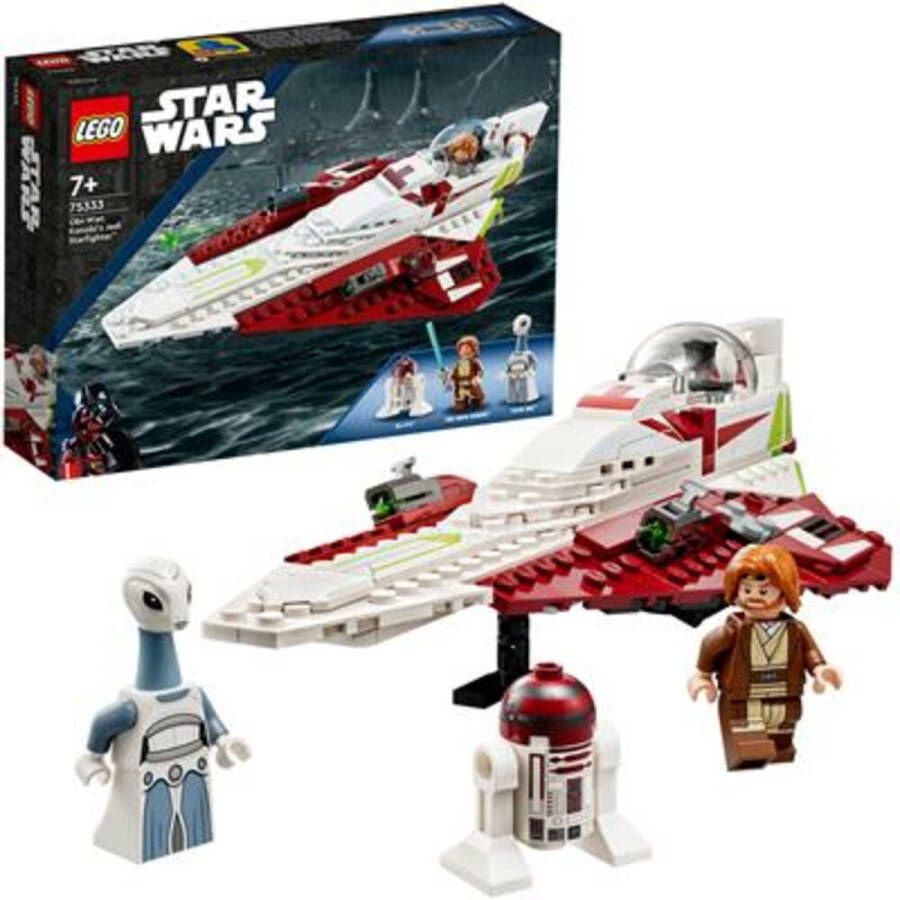 LEGO Star Wars 75333 de Jedi starfighter van Obi-Wan Kenobi