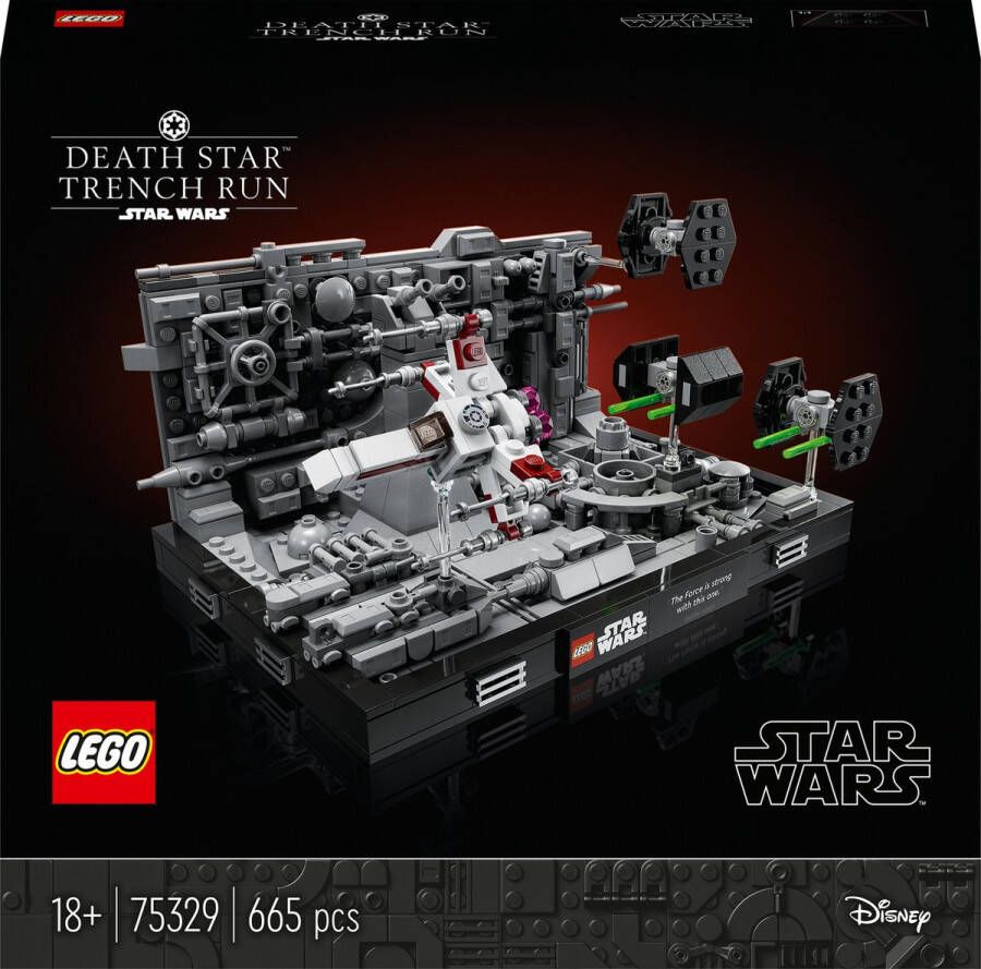 LEGO Star Wars 75329 diorama top item voor iedere Star Wars fan