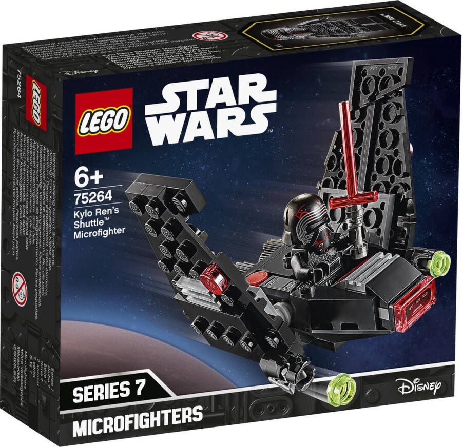 LEGO Star Wars Kylo Rens Shuttle Microfighter 75264