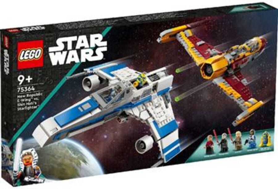 LEGO Star Wars New Republic E-wing vs. Shin Hati's Starfighter Ruimteschip Set 75364