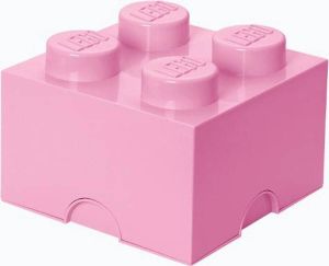 LEGO Storage Brick Opbergbox 6L Kunststof Licht Roze