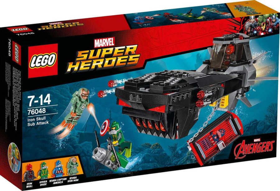 LEGO Super Heroes Iron Skull Duikbootaanval 76048