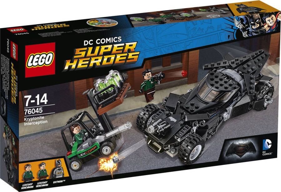 LEGO Super Heroes Kryptoniet Onderschepping 76045
