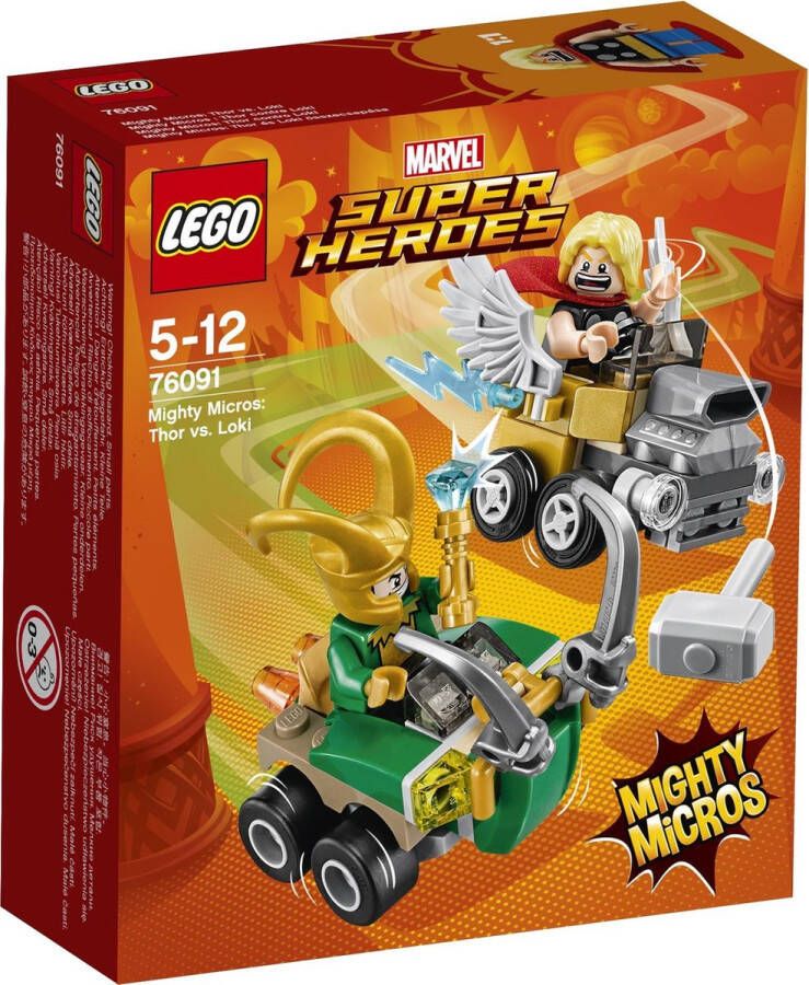 LEGO Super Heroes Mighty Micros: Thor vs. Loki 76091