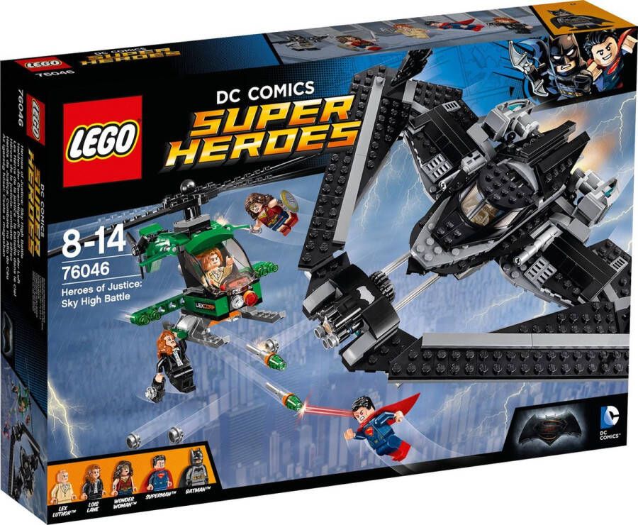 LEGO Super Heroes 76046 heroes of justice: luchtduel OP=OP