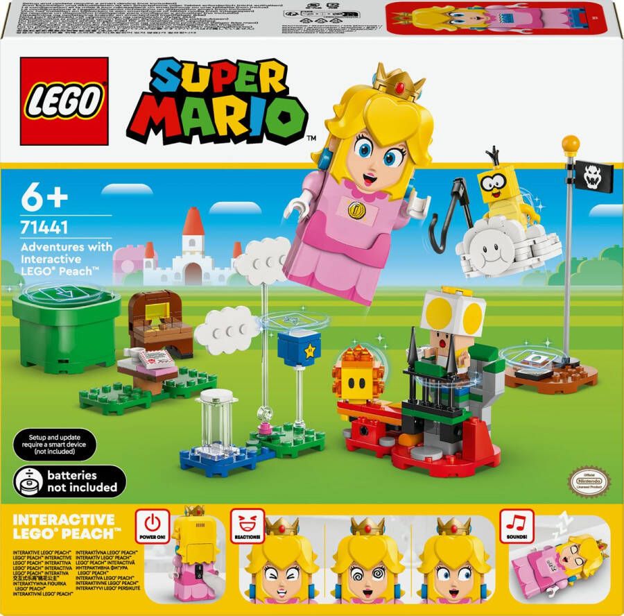 LEGO Super Mario™ Avonturen met interactieve Peach™ 71441