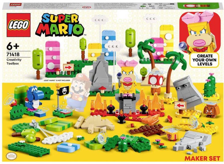 LEGO Super Mario Makersset: Creatieve gereedschapskist 71418