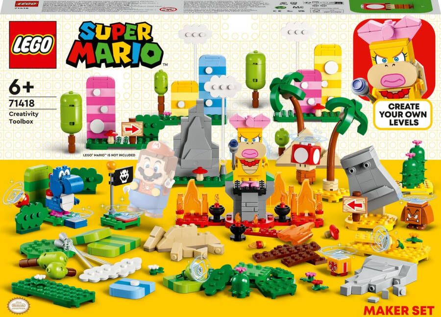 LEGO 71418 Mario Makersset: Creatieve gereedschaps kist (4117100)