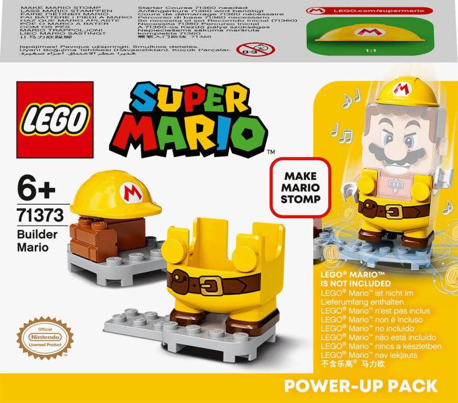 LEGO Super Mario™ Power-uppakket: Bouw-Mario 71373