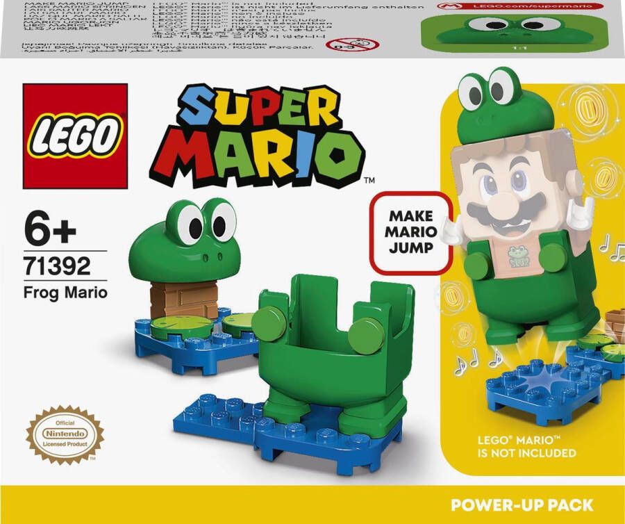 LEGO Super Mario 71392 power-uppakket: kikker-Mario