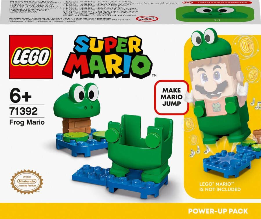 LEGO Super Mario 71392 power-uppakket: kikker-Mario