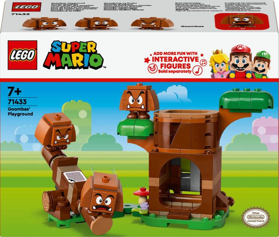 LEGO Super Mario Speeltuin van de Goomba's Rollenspel Speelgoed voor Kinderen 71433 Super Mario