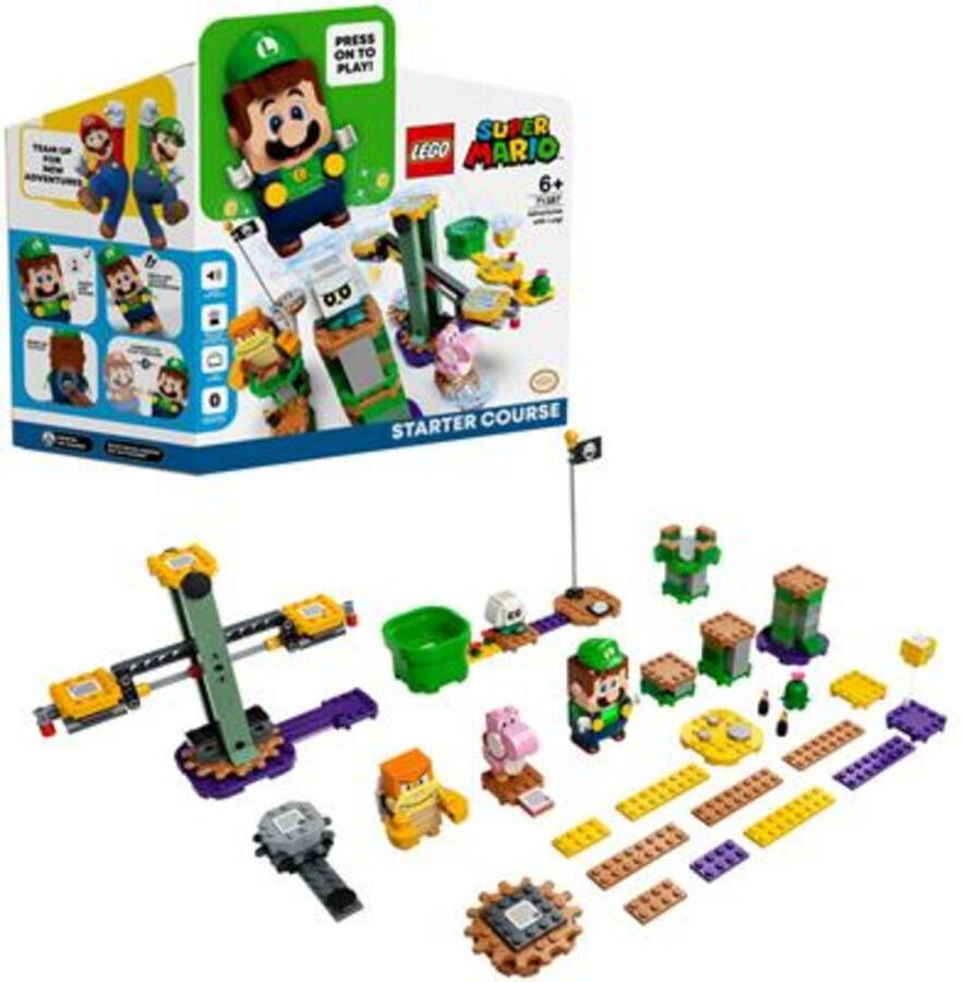 LEGO Super Mario 71387 avonturen met Luigi startset