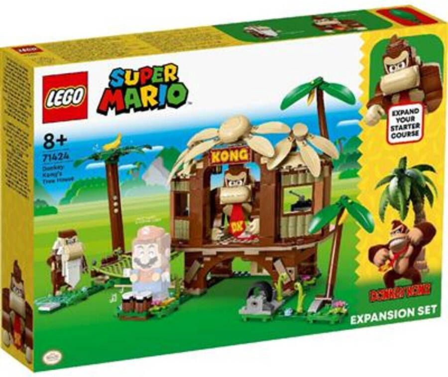 LEGO 71424 Super Mario Uitbreidingsset: Donkey Kongs boomhut Speelgoed