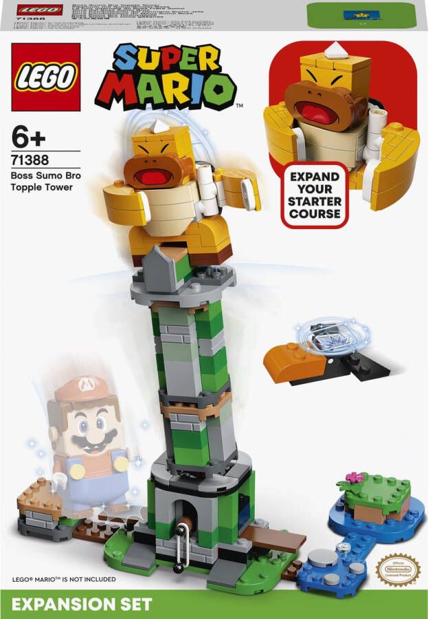 LEGO Super Mario 71388 uitbreidingsset: eindbaasgevecht op de sumo bro-toren 71388