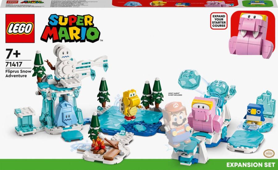 LEGO Super Mario 71417 Uitbreidingsset: Fliprus&apos; sneeuwavontuur