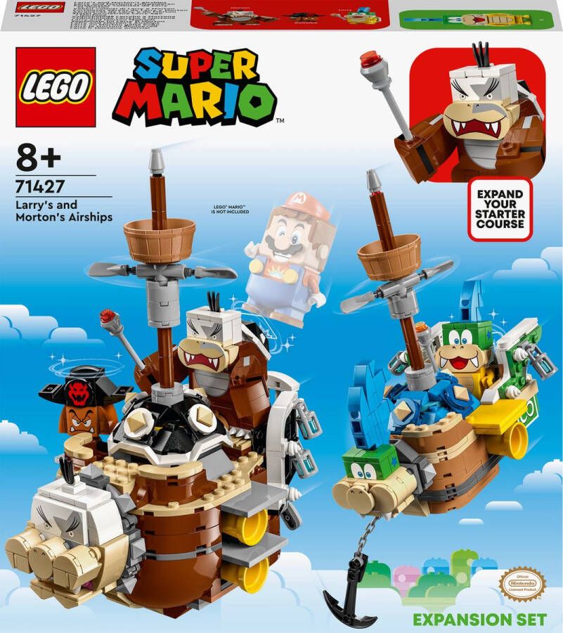 LEGO Super Mario Uitbreidingsset: Larry en Mortons luchtschepen 71427