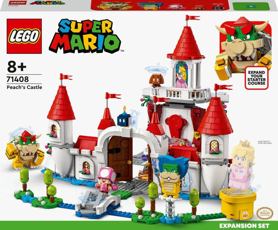 LEGO Super Mario 71408 uitbreidingsset: peach' kasteel