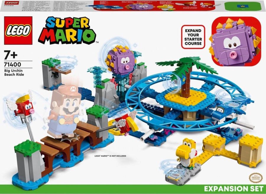 LEGO Super Mario Uitbreidingsset Reuzen-Urchins Strandattractie 71400