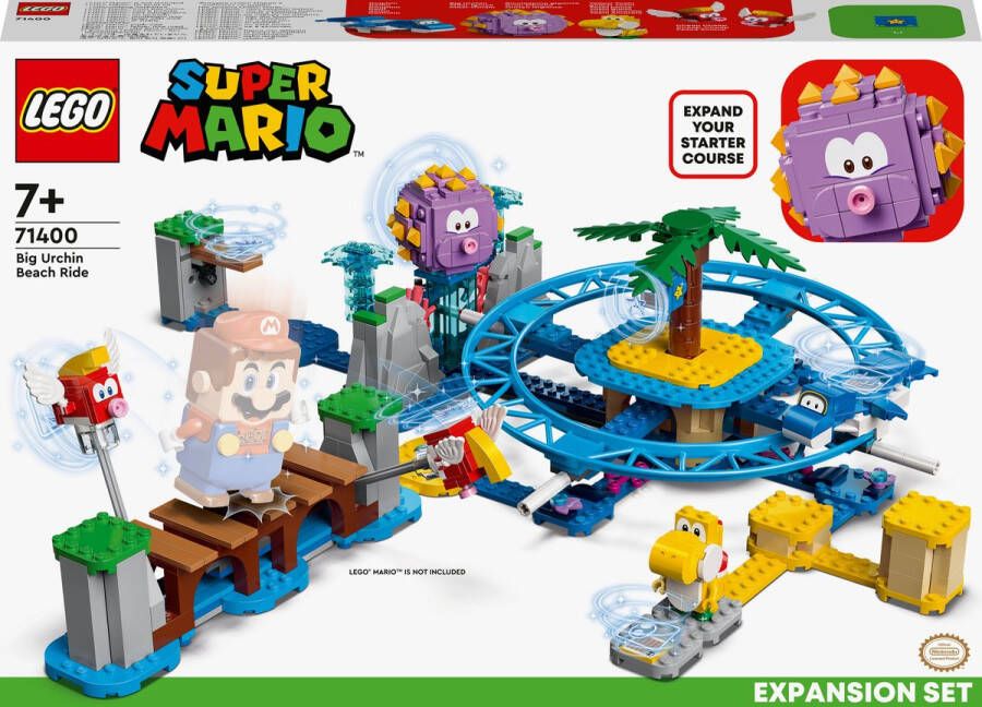 LEGO Super Mario Uitbreidingsset Reuzen-Urchins Strandattractie 71400