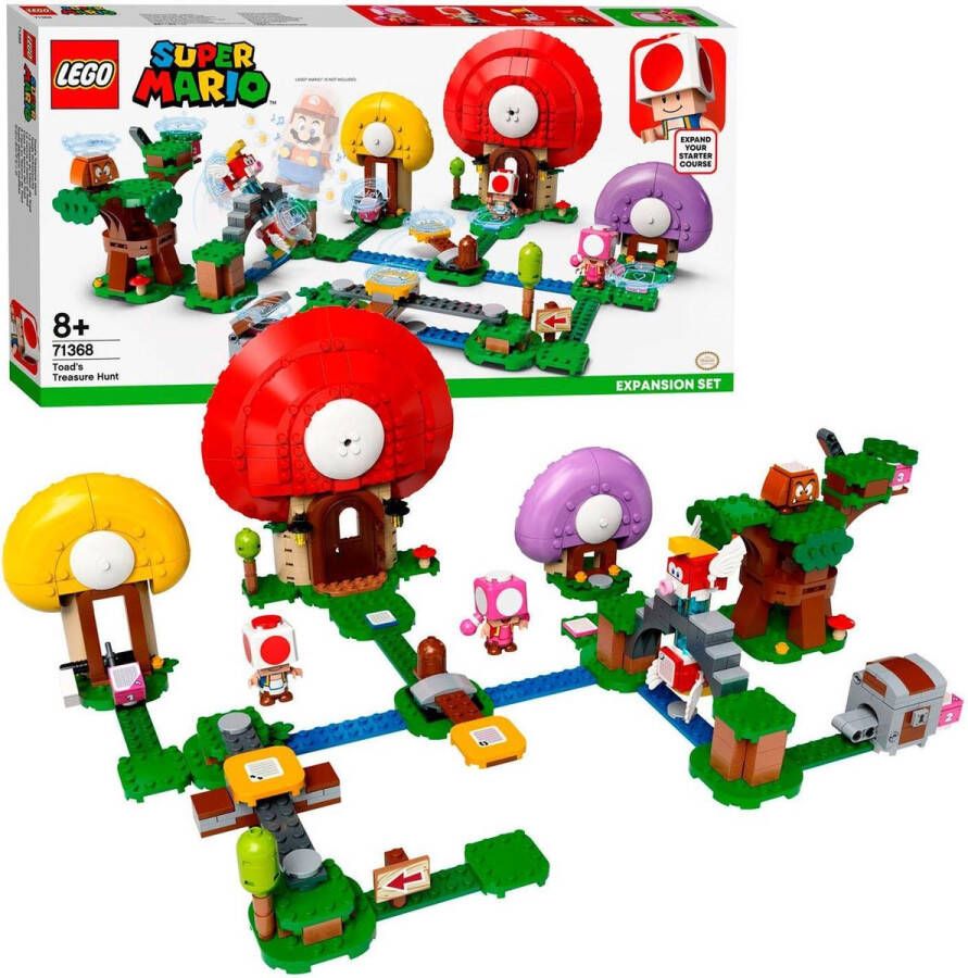 Coppens LEGOÂ Super Mario 71368 uitbreidingsset: Toads schattenjacht OP=OP