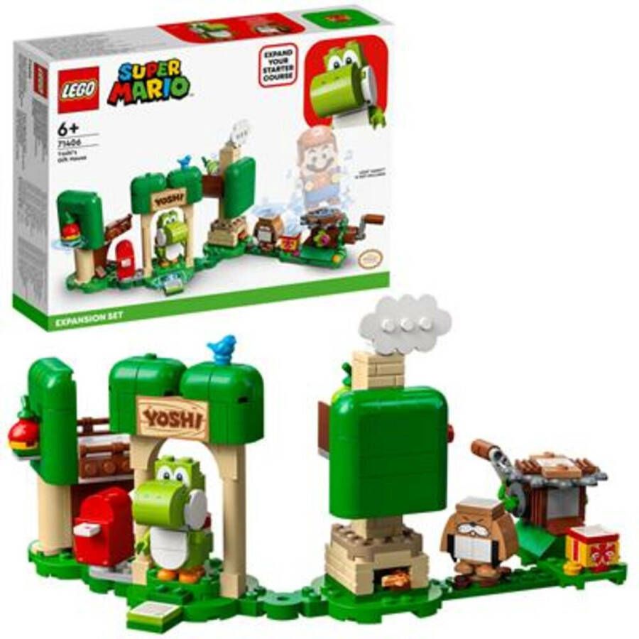 LEGO Super Mario Uitbreidingsset: Yoshi s cadeauhuisje 71406