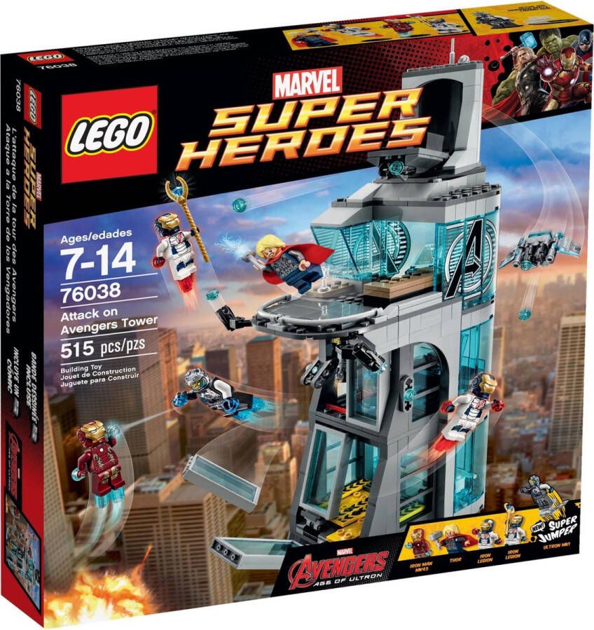 LEGO Superheroes 76038 Aanval op de Avengers toren