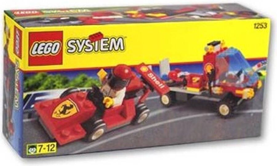 LEGO System Shell Race Car transporter 1253