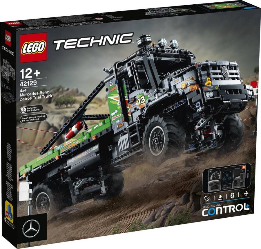 LEGO Technic 4x4 Mercedes-Benz Zetros Trial Truck met app-besturing 42129