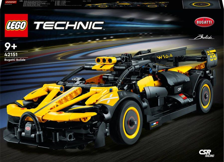 LEGO Technic Bugatti Bolide Sportwagen Modelauto Bouwpakket voor Kinderen 42151
