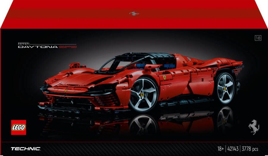 LEGO Technic Ferrari Daytona SP3 Raceauto Collectible voor Volwassenen 42143
